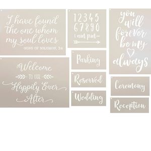 Wedding Stencils